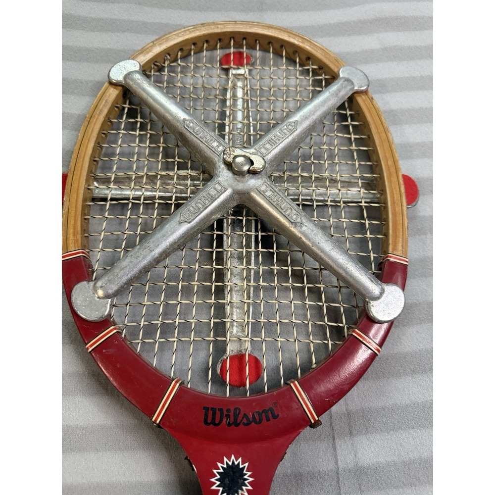 Vintage Wilson Stan Smith Capri Tennis Racket EUC With Dunhill Press RARE HTF - Picture 16 of 16